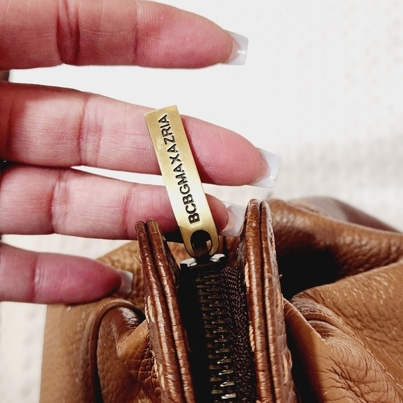 Bcbgmaxazria *Authentic* Ombre Brown Large Satchel - Picture 7 of 13